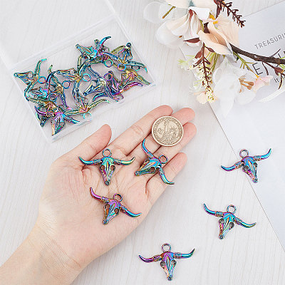20Pcs Plated Alloy Pendants FIND-SC0004-22-1