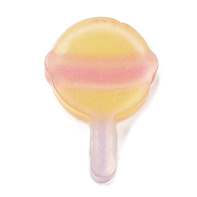 Translucent Resin Imitation Food Decoden Cabochons RESI-H147-01K-1