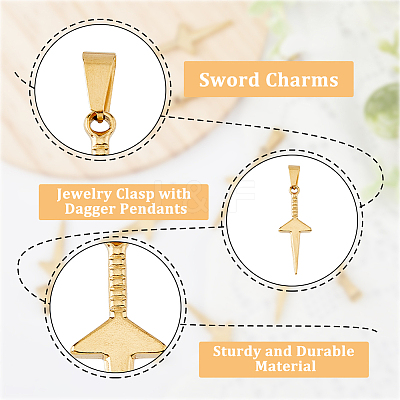 304 Stainless Steel Pendants STAS-UN0047-18-1