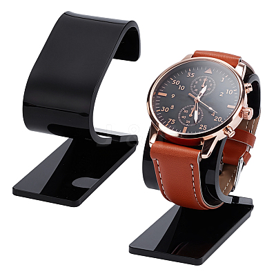 2Pcs Plastic Single Watch Display Boxes ODIS-PH0009-24-1
