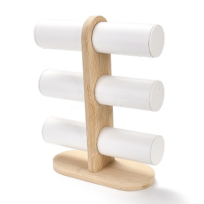 3-Tier Wood Bracelet Organizer Display Racks ODIS-B001-03-1