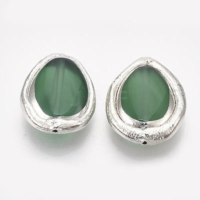 Natural Green Agate Beads G-T120-04E-1