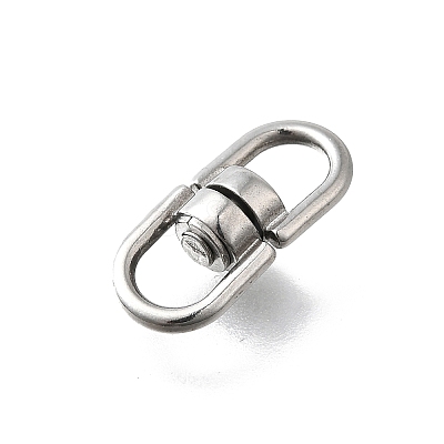 304 Stainless Steel Swivel Clasps STAS-U051-03C-P-1