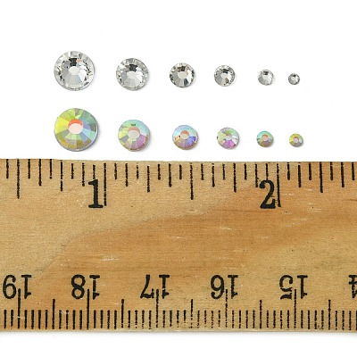 Glass Flat Back Rhinestone RGLA-FS0001-15-1