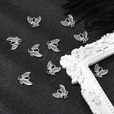 Tibetan Style Alloy Pendants X-TIBEP-20305-AS-NR-1