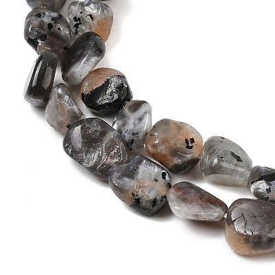 Natural Moonstone Beads Strands G-A284-A01-02-1