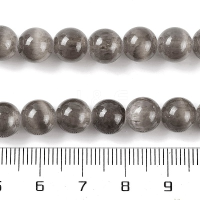 Natural Selenite Beads Strands G-C142-01B-1