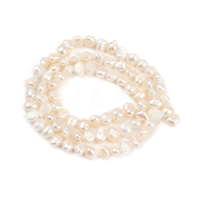 Natural Cultured Freshwater Pearl Beads Strands PEAR-P064-19D-06A-1