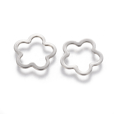 Tarnish Resistant 201 Stainless Steel Linking Rings STAS-L233-009P-1