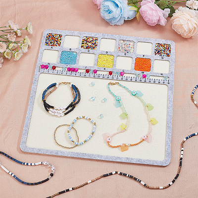Felt Bead Design Boards TOOL-WH0002-65-01-1