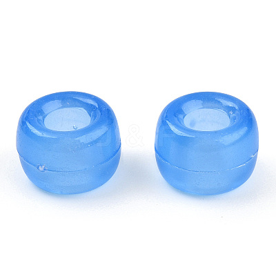 Transparent & Luminous Plastic Beads X-KY-T025-01-H01-1