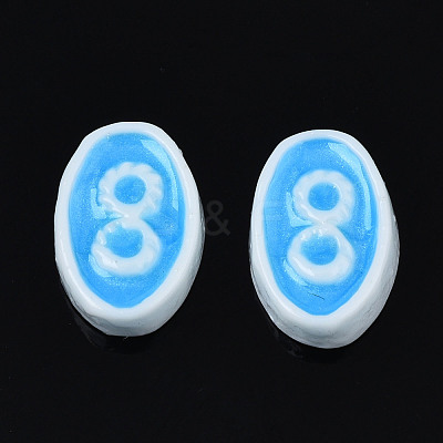 Opaque Resin Cabochons CRES-S302-59A-1