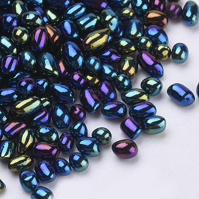 Plated Glass Seed Beads SEED-Q030-A-05-1