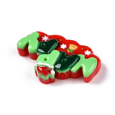 Christmas Opaque Resin Decoden Cabochons RESI-N039-114A-1