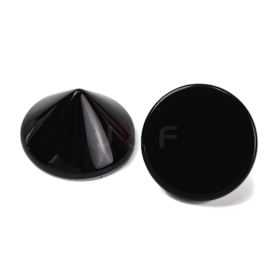 Natural Obsidian Cabochons G-Q184-01A-1
