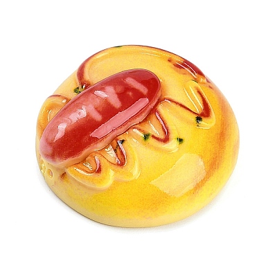 Opaque Resin Cabochons RESI-R454-02F-1