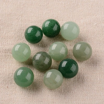 Natural Aventurine Beads Round Ball Beads G-I174-16mm-09-1