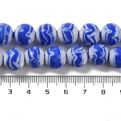 Handmade Lampwork Beads Strands LAMP-P062-02D-1