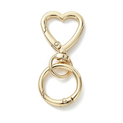 Alloy Swivel Clasps KEYC-JKC01477-02-1