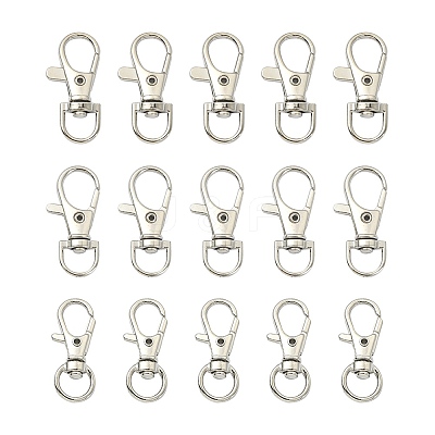 Alloy Swivel Lobster Claw Clasps FIND-YW0004-26C-1