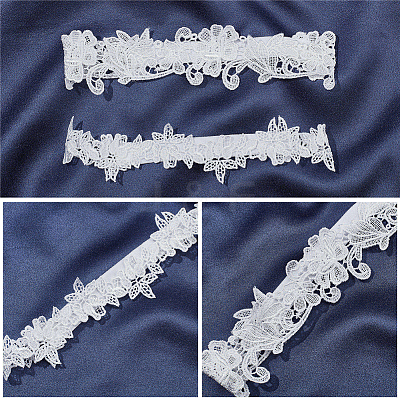 Lace Trim Ribbon DIY-WH0321-53-1
