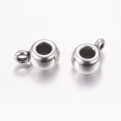 Tibetan Silver Drum Pendant Hanger LS-AB017H-NF-1