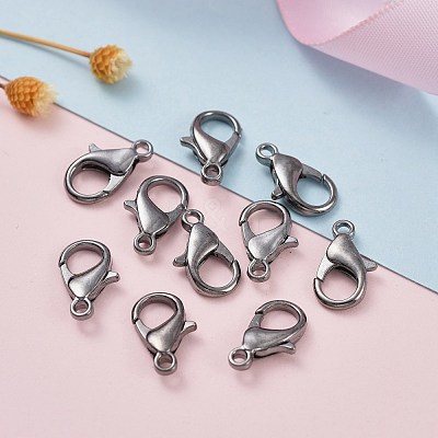 Zinc Alloy Lobster Claw Clasps E105-B-NF-1