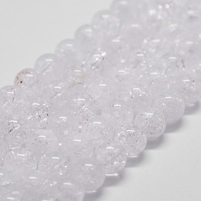 Natural Crackle Quartz Beads Strands X-G-D840-01-6mm-1