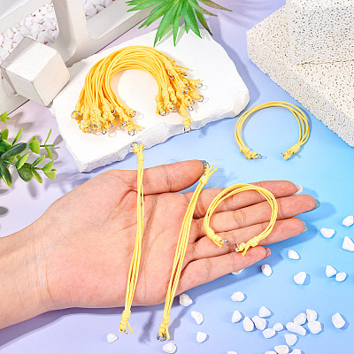 20Pcs Adjustable Korean Waxed Polyester Cord Bracelet Making BJEW-TAC0051-05-1