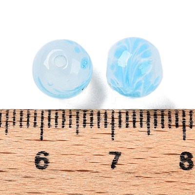 Handmade Lampwork Beads LAMP-T023-03C-03-1