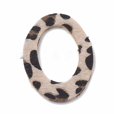 Imitation Leather Big Pendants FIND-N001-11B-1