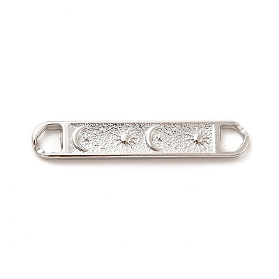 Tarnish Resistant 304 Stainless Steel Connector Charms STAS-F282-12P-1