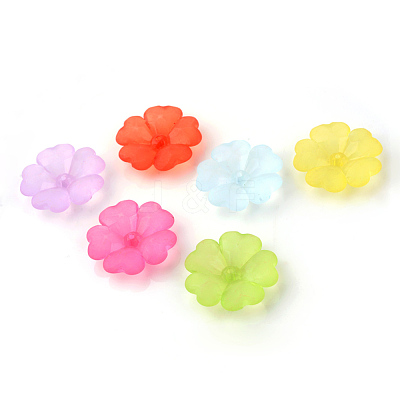 Transparent Acrylic Beads FACR-Q009-21-1