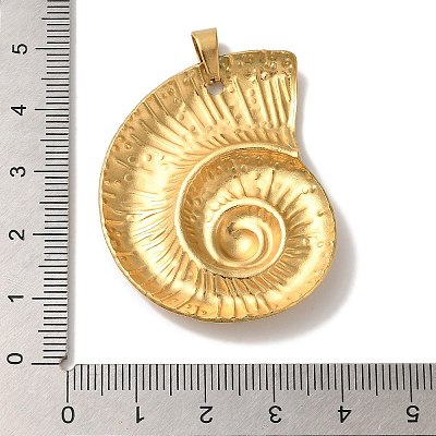 Ion Plating(IP) 304 Stainless Steel Pendants X-STAS-M017-09G-1