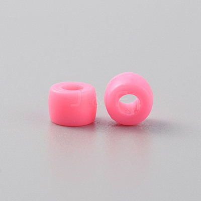 Opaque Plastic Beads KY-WH0046-60H-1