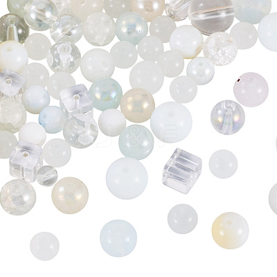 80G Transparent Glass Beads DGLA-TA0001-47A-1