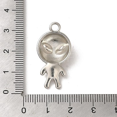Alloy Alien Pendants FIND-A038-13P-1