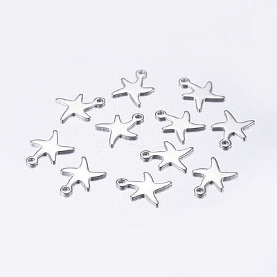 Tarnish Resistant 201 Stainless Steel Charms STAS-L198-28P-1
