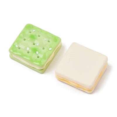Opaque Resin Cabochons CRES-R456-06A-1