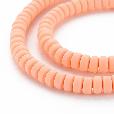 Handmade Polymer Clay Beads Strands CLAY-N008-35-1