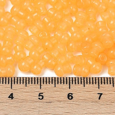 Transparent Colours Glass Seed Beads SEED-R001-01S-1