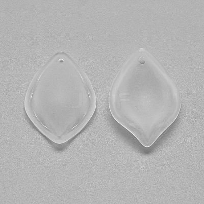 Transparent Acrylic Pendants LS-FACR-S026-19mm-SB518-1