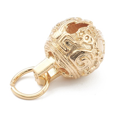Brass Pendants KK-O137-02G-1