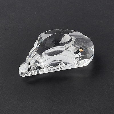 Transparent Glass Pendants GLAA-F118-09-1