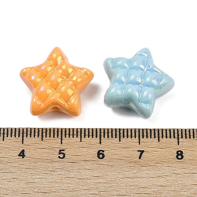 Opaque Acrylic Beads X-OACR-C022-12-1