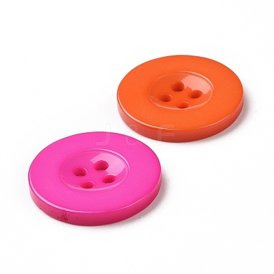 Resin Buttons RESI-D033-25mm-M-1