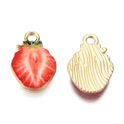 Alloy Enamel Pendants ENAM-N048-015-1