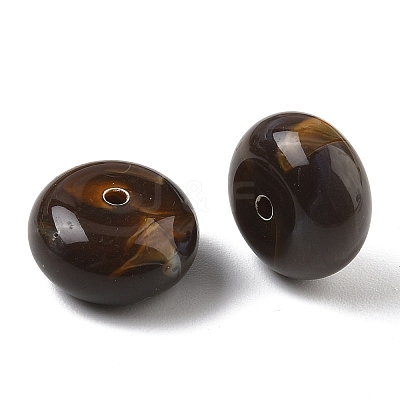 Two Tone Acrylic Beads AC-CBABA33-01G-1