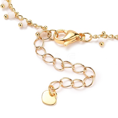 Glass Charm Bracelets BJEW-JB05600-04-1