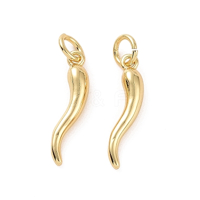 Rack Plating Brass Pendants KK-C008-35G-1